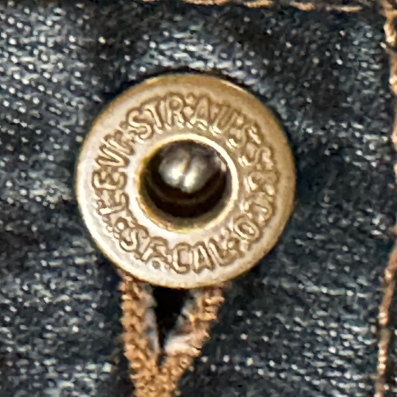 👖 Men’s Levi’s Blue Jeans 514 Size 34 X 32 Zip Fly - Picture 7 of 9